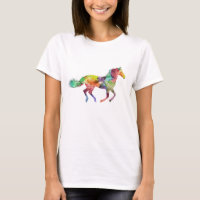 Rainbow Horse T - Shirt