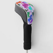Rainbow Horses Golf Head Cover Headcover (angewinkelt)