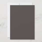 Rainbow Hue Ombre Wedding Einladung (Rückseite)