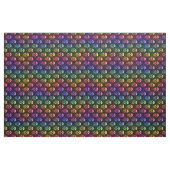Rainbow Human Skulls Muster Stoff (Yard (91,4 cm))