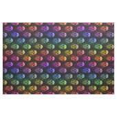 Rainbow Human Skulls Muster Stoff (Fat Quarter (45,7 x 55,9 cm))
