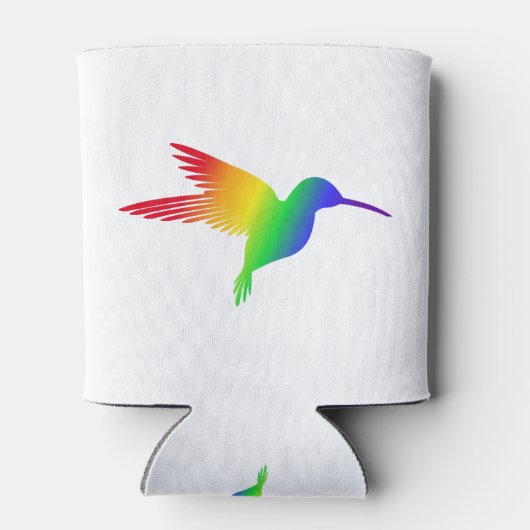 Rainbow Hummingbird Dosenkühler (Rückseite)