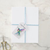 Rainbow Hummingbird-Geschenk-Tag Geschenkanhänger (Mit Garn)