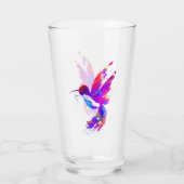 Rainbow Hummingbird Glas (Rückseite)