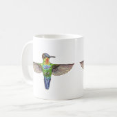 Rainbow Hummingbird Kaffeetasse (Vorderseite Links)