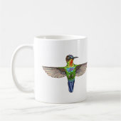 Rainbow Hummingbird Kaffeetasse (Links)