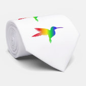 Rainbow Hummingbird Krawatte (Gerollt)