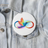 Rainbow Hummingbird mit dem Symbol Unendlichkeit Button (Beispiel)