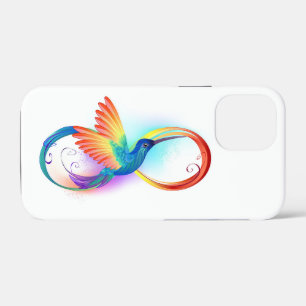 Rainbow Hummingbird mit dem Symbol Unendlichkeit Case-Mate iPhone Hülle