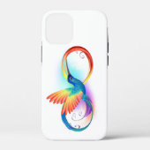 Rainbow Hummingbird mit dem Symbol Unendlichkeit Case-Mate iPhone Hülle (Rückseite)