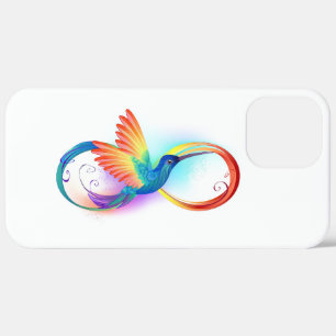 Rainbow Hummingbird mit dem Symbol Unendlichkeit Case-Mate iPhone Hülle