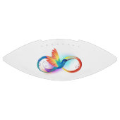 Rainbow Hummingbird mit dem Symbol Unendlichkeit Football (Panel)