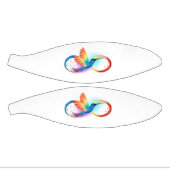 Rainbow Hummingbird mit dem Symbol Unendlichkeit Mini Basketball (Panele)