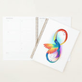Rainbow Hummingbird mit dem Symbol Unendlichkeit Planer (Anzeige)