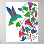 Rainbow Hummingbird Poster (Vorne)
