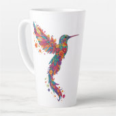 Rainbow Hummingbird Pride Milchtasse (Linke Ecke)