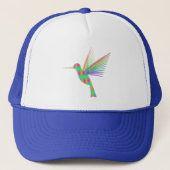 Rainbow Hummingbird Truckerkappe (Vorderseite)