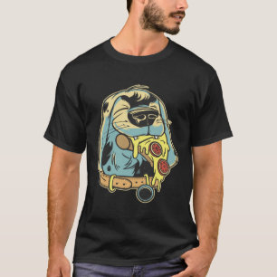 Rainbow Hund mit Pizza für Men Women Children T-Shirt