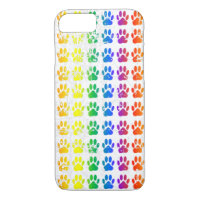 Rainbow Hund Pawprint