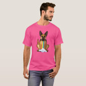 Rainbow-Hund T-Shirt (Vorne ganz)