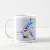 Rainbow Hund Tasse (Links)