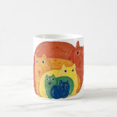 Rainbow Hunde Kaffeetasse (Mittel)