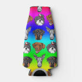 Rainbow Hunde können kühlen Flaschenkühler (Vorderseite)