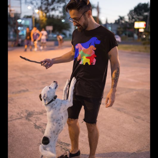 Rainbow Hunde Pride T-Shirt