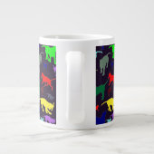Rainbow Hunde Tasse (Rückseite)