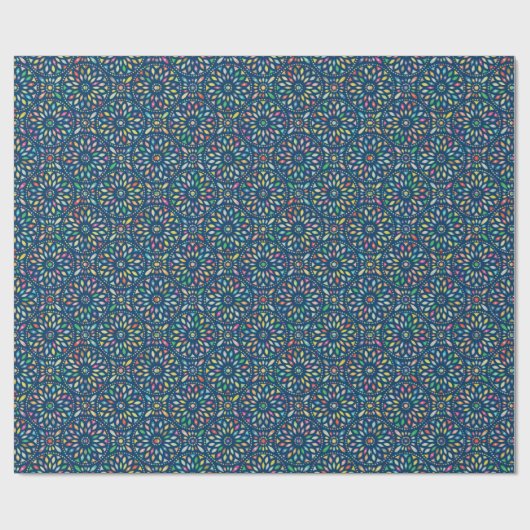 Rainbow Hypotrochos Geschenkpapier (Flach)