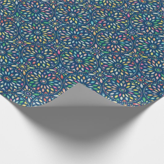 Rainbow Hypotrochos Geschenkpapier (Ecke)