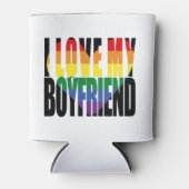 Rainbow I Liebe Mein Freund Dosenkühler (Vorderseite)