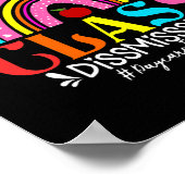 Rainbow I Liebe You All Class Poster (Ecke)