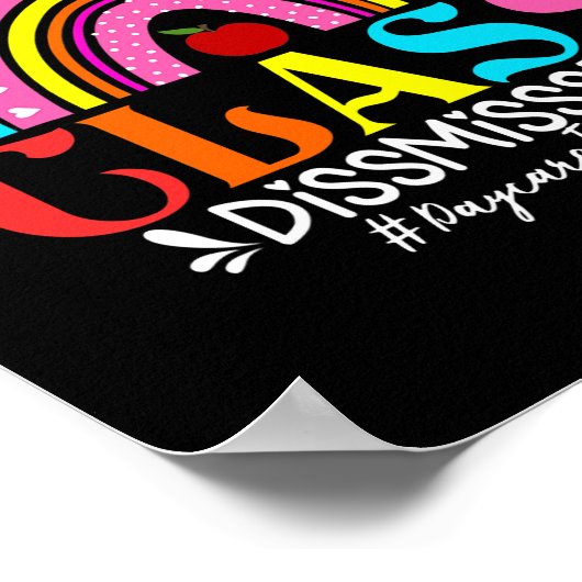 Rainbow I Liebe You All Class Poster (Ecke)