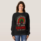Rainbow I trainiere die Niedliche !st Grade wird C Sweatshirt (Vorne ganz)