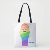 Rainbow Ice Cream Pal Tasche (Vorderseite)