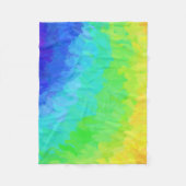 Rainbow Icy Fleecedecke (Vorderseite)