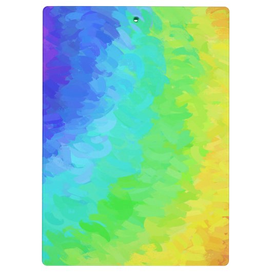 Rainbow Icy Klemmbrett (Rückseite)