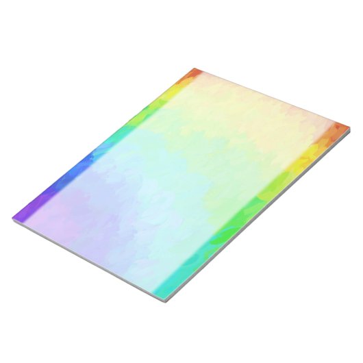 Rainbow Icy Notizblock (angewinkelt)
