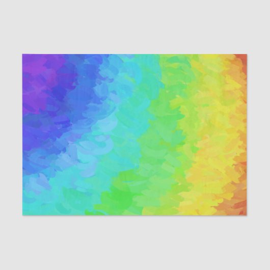 Rainbow Icy Seidenpapier (Vorderseite)