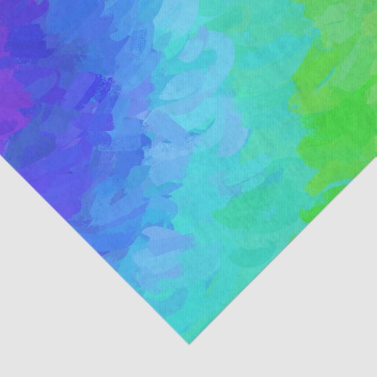 Rainbow Icy Seidenpapier (Ausschnitt)