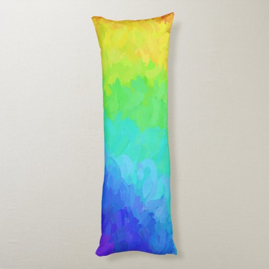 Rainbow Icy Seitenschläferkissen (Rückseite (Vertikal))