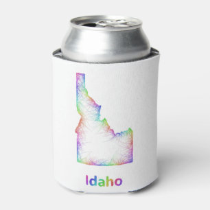 Rainbow Idaho Karte Dosenkühler