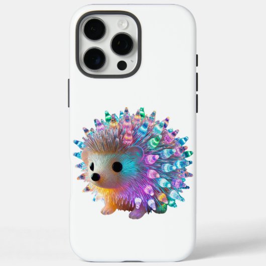 Rainbow Igel Delight Case-Mate iPhone Hülle (Rückseite)