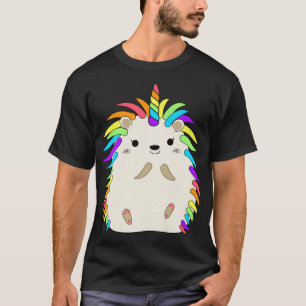 Rainbow Igel Unicorn Funny Pet Animal Lover T-Shirt