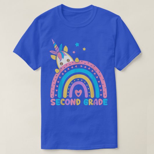 Rainbow II Zurück zur Schule 2. Gr T-Shirt (Design vorne)
