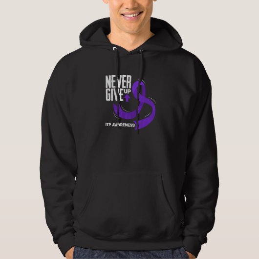 Rainbow Immune Thrombocytopenia Platelets ITP Awar Hoodie (Vorderseite)