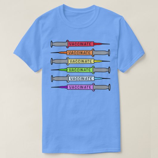 Rainbow-Impfstoffe 1 T-Shirt (Design vorne)