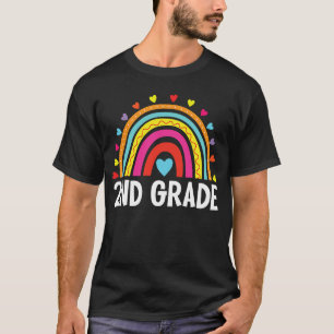 Rainbow in der zweiten Klasse bis zur zweiten Klas T-Shirt