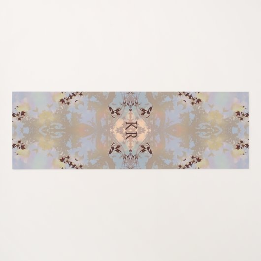 Rainbow Infinity Chakra Yogi Astral Body Yoga Mat Yogamatte (Rückseite (Horizontal))